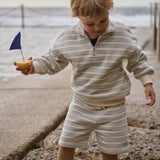 Jimmy Shorts Sweatshirting (Stripe Trio)