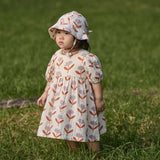 Muslin Albertine Dress (Fleurette Print)