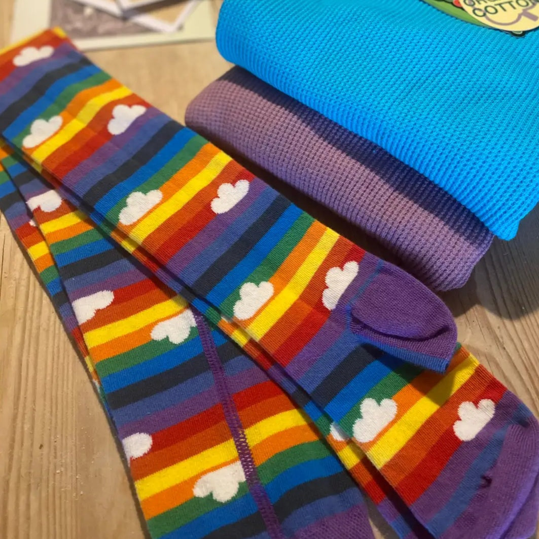 New Season Technicolour Organic Tights