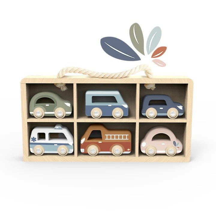 Car Display Case (6 Vehicles)