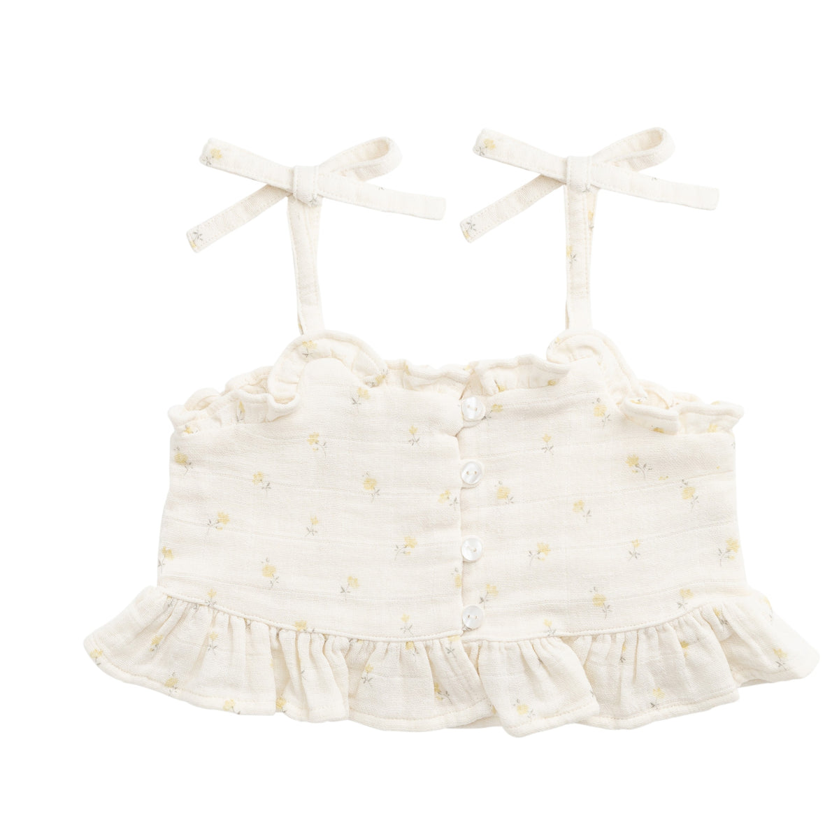 Muslin Mirabel Top (Vintage Ditsy)