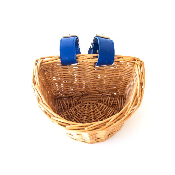 Bike & Scooter Wicker Basket - Blue