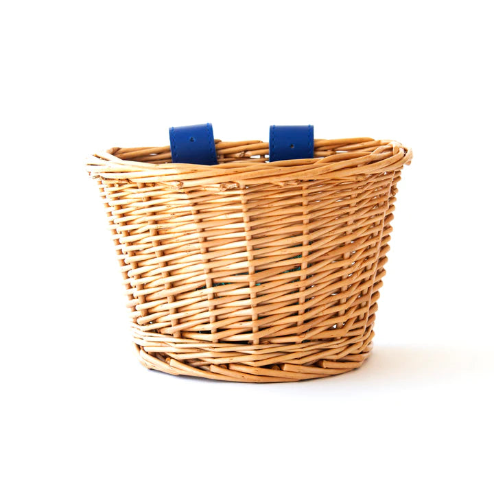 Bike & Scooter Wicker Basket - Blue