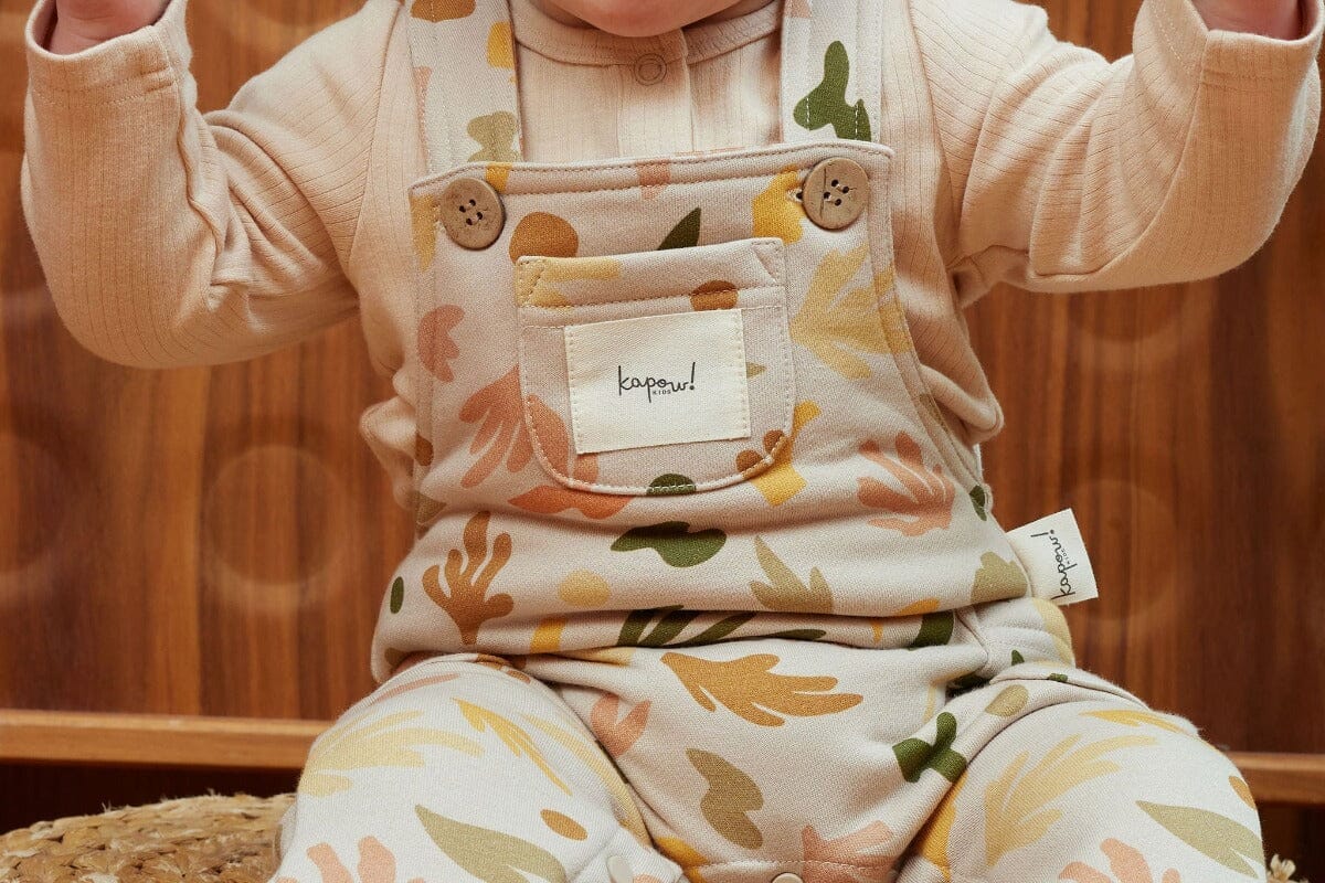 Acacia Fleece Overalls