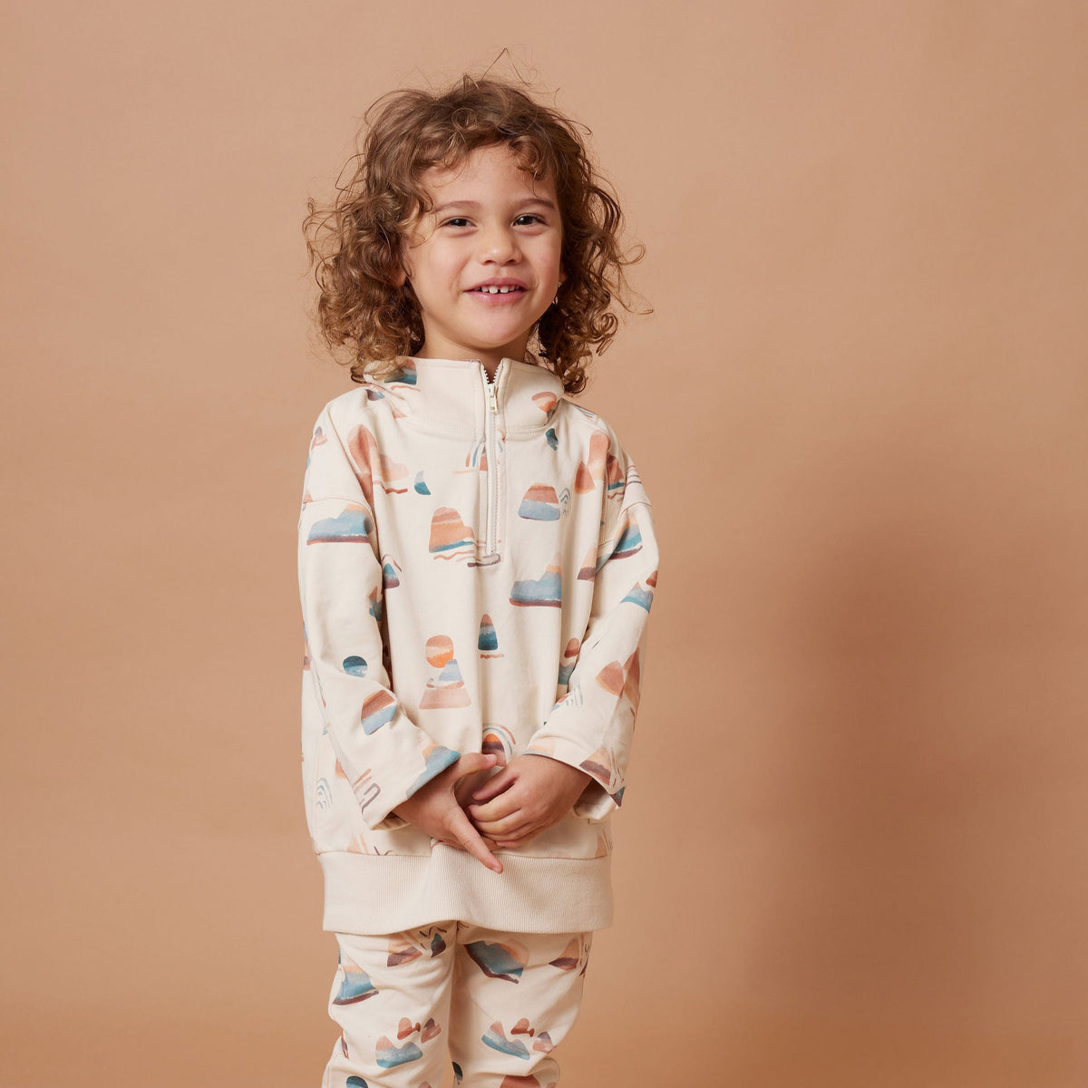 Mountain Top Half Zip Sweater