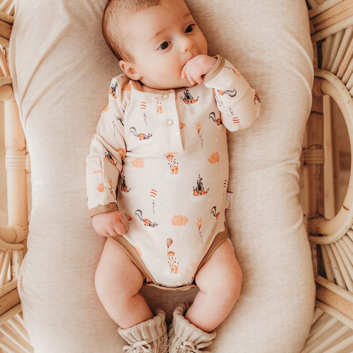 Cloud Parties LS Bodysuit