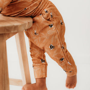 Bumble Bees Slouch Pants