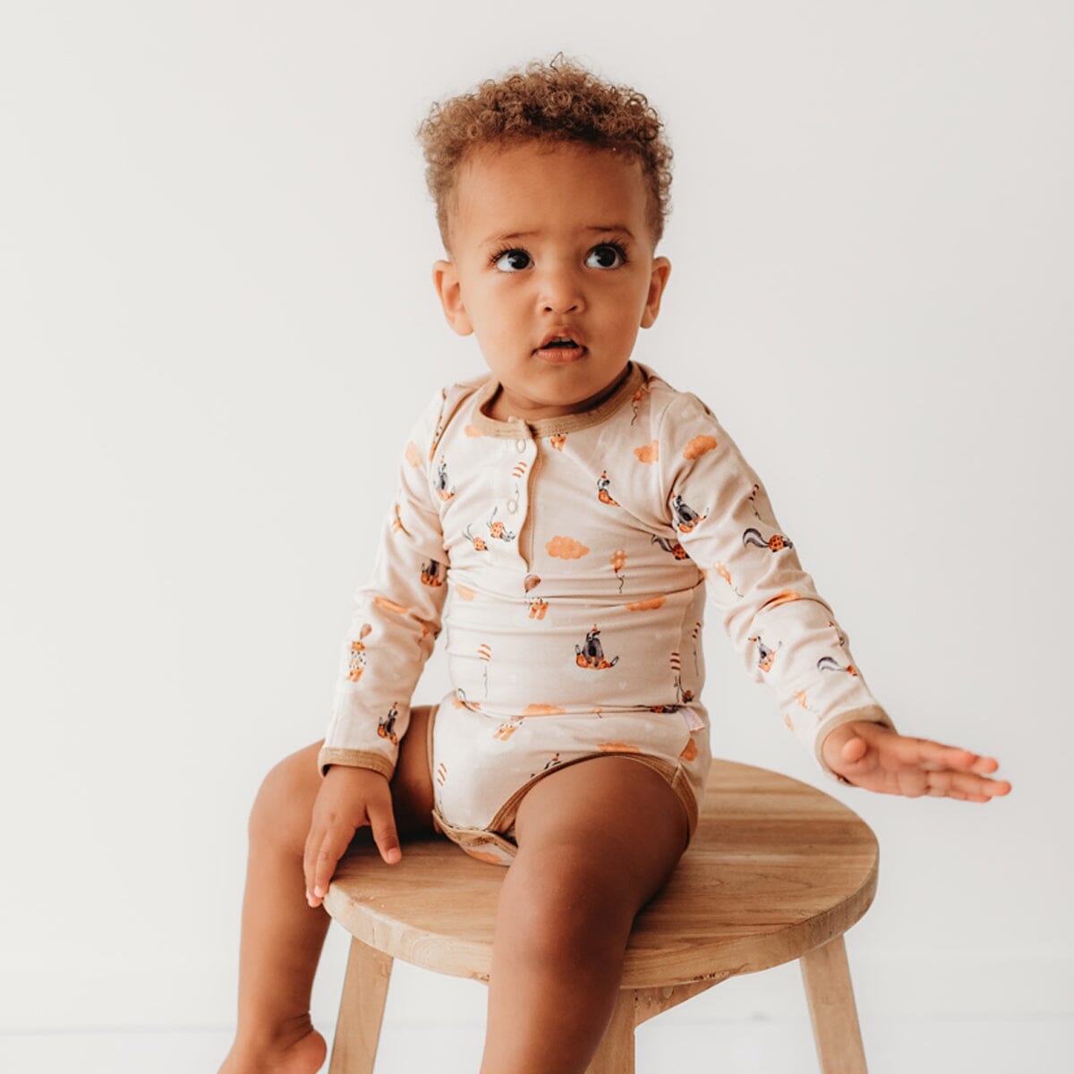 Cloud Parties LS Bodysuit