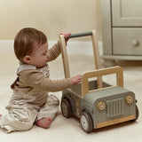 Safari Friends Wooden Push Safari Car