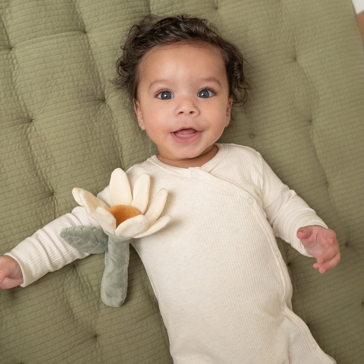 Little Farm Flower Rattle