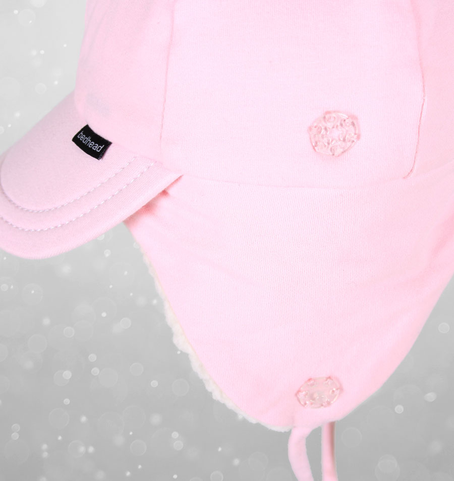 Fleecy Legionnaire With Strap (Baby Pink Marle)