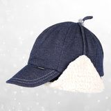 Fleecy Legionnaire With Strap (Denim)