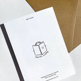 Xmas Crackers Mini Greeting Card