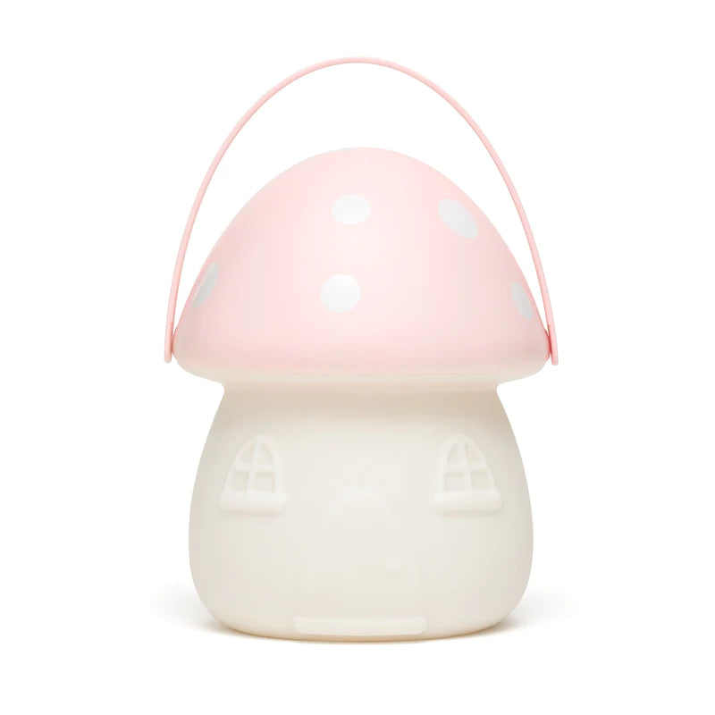 Fairy House Carry Lantern - Pink & White