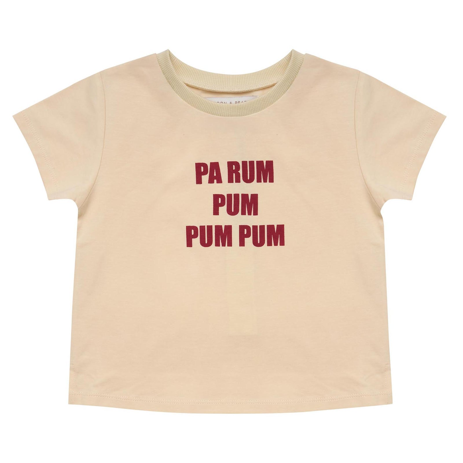 Little Drummer Tee (Custard)