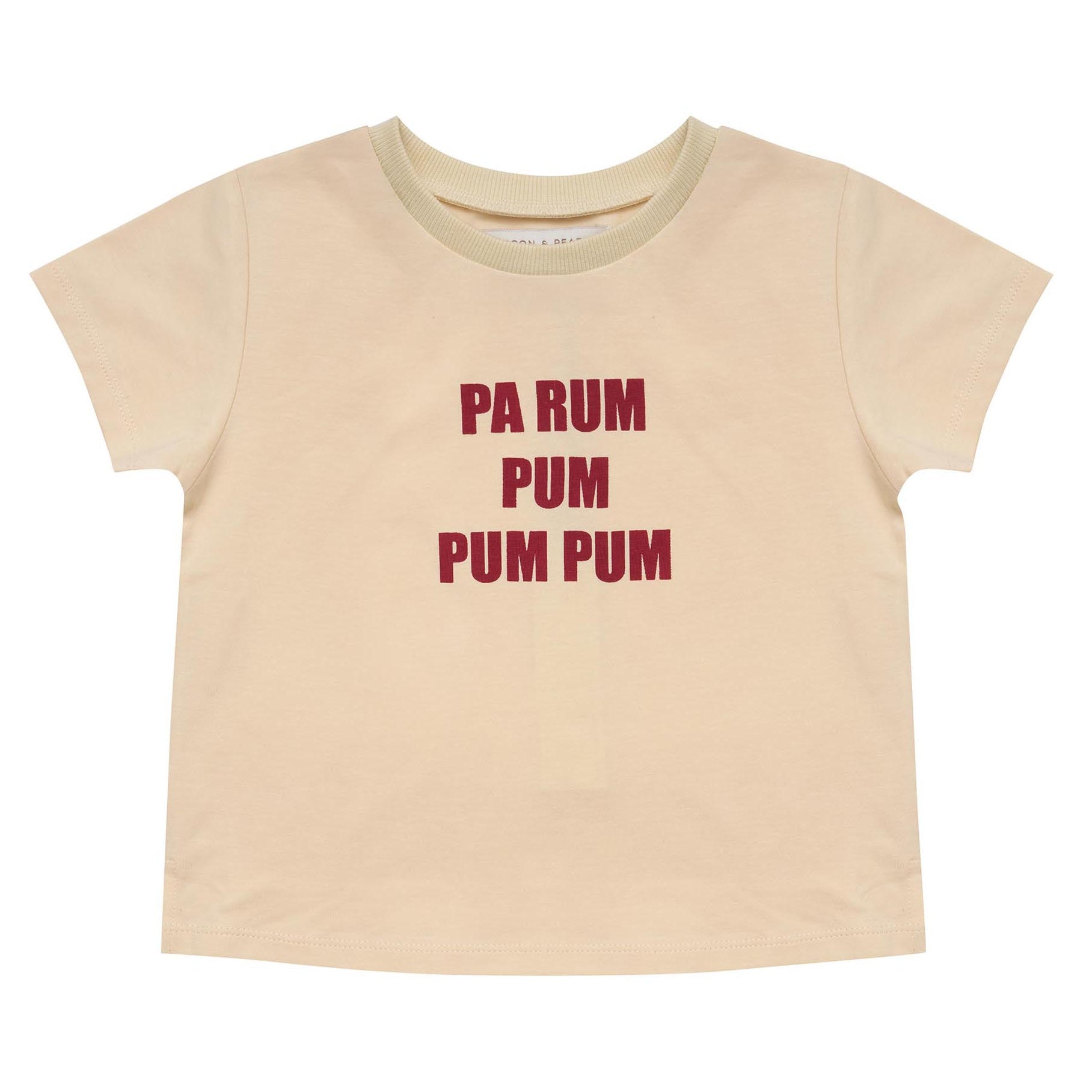 Little Drummer Tee (Custard)