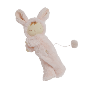 Lullaby Cozy Dinkum Bunny Moppet - Pink