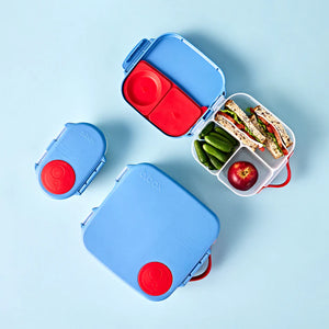 Mini Bento Lunchbox (Blue Blaze)
