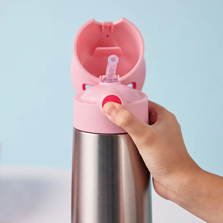Insulated Drink Bottle 500ml (Flamingo Fizz)