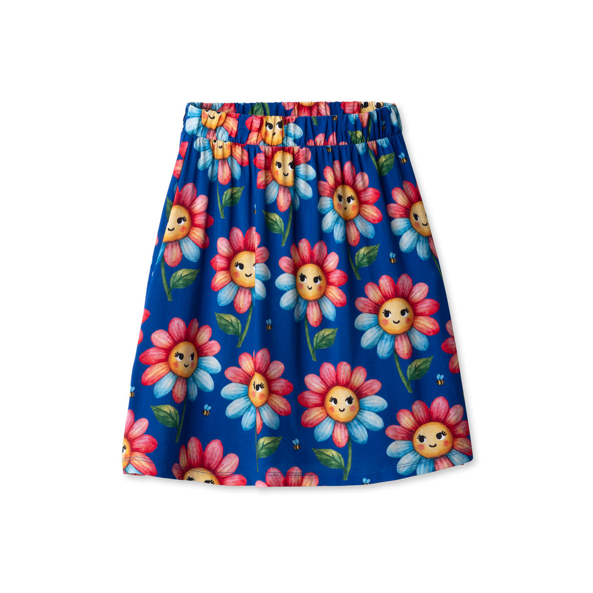 Minti Flower And Bee Woven Skirt
