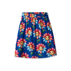 Minti Flower And Bee Woven Skirt