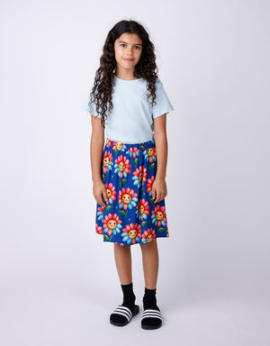 Minti Flower And Bee Woven Skirt