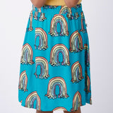 Minti Painted Rainbow Woven Skirt