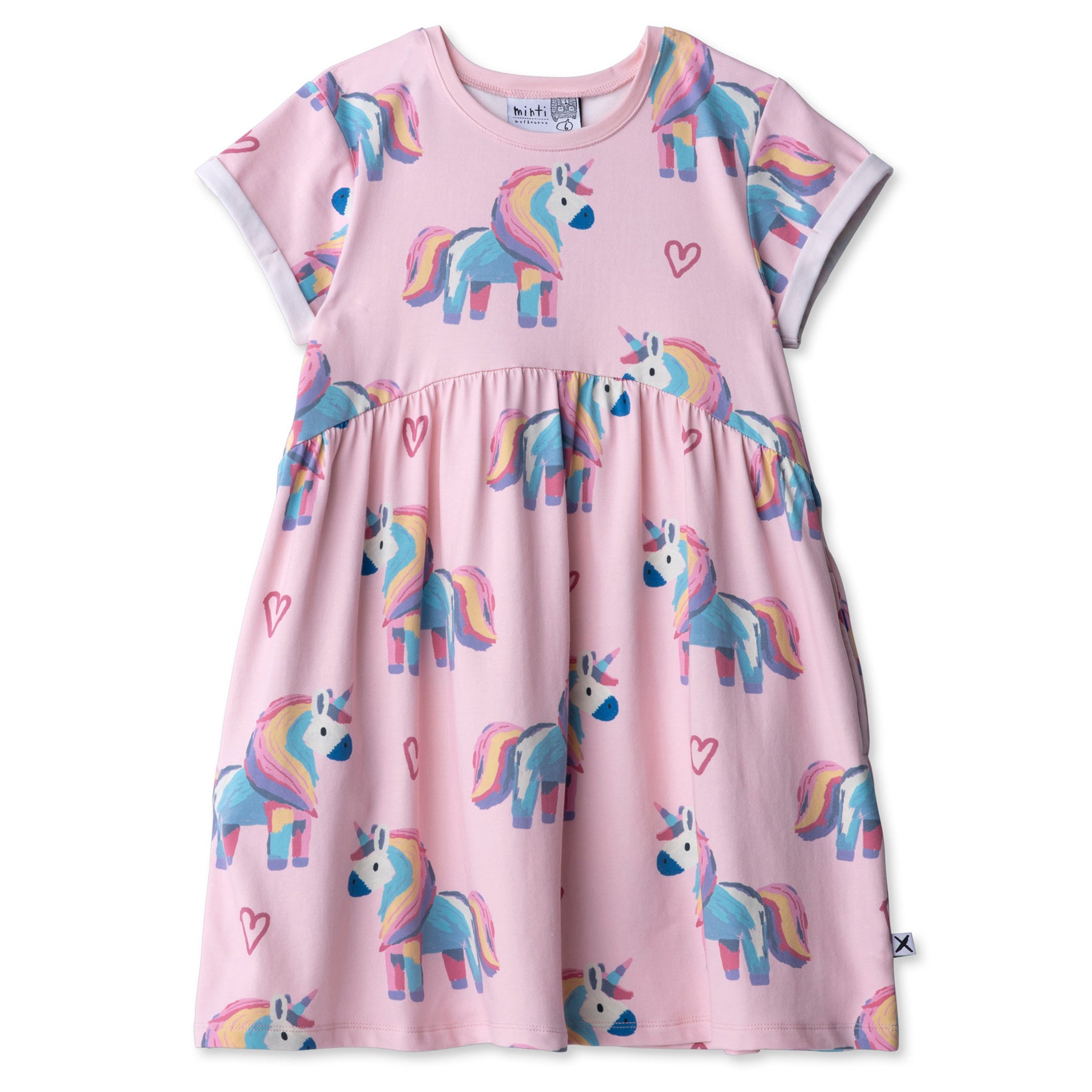 Minti Painted Unicorn Dress