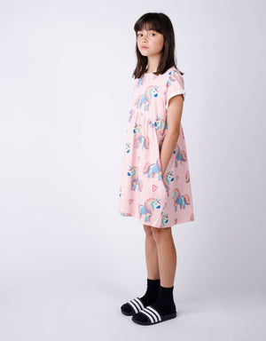 Minti Painted Unicorn Dress