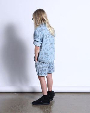 Drawings Cotton Shirt