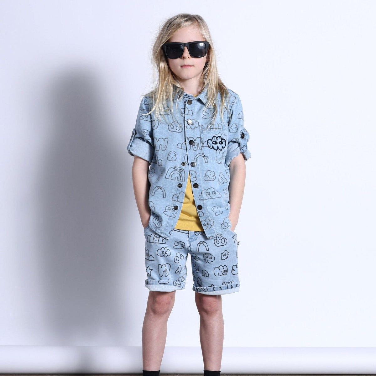 Drawings Cotton Shirt