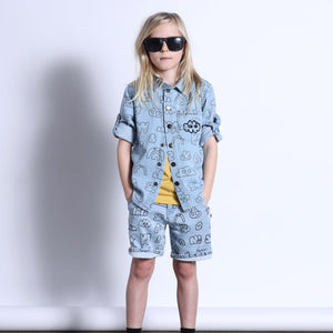 Drawings Cotton Shirt