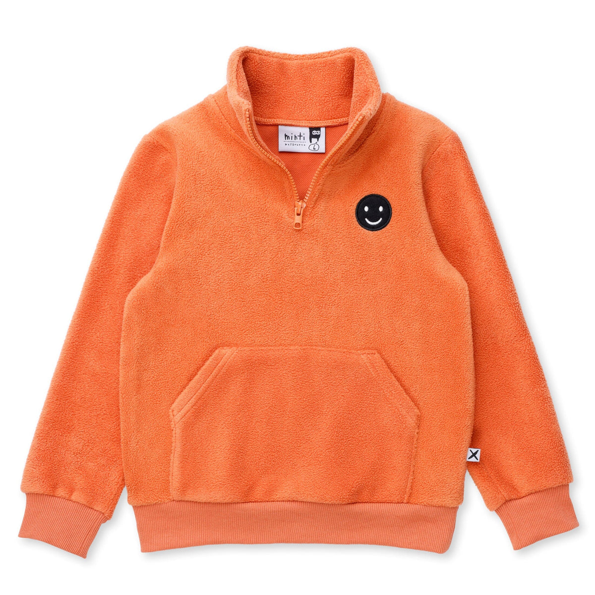 Teddy Half Zip Crew