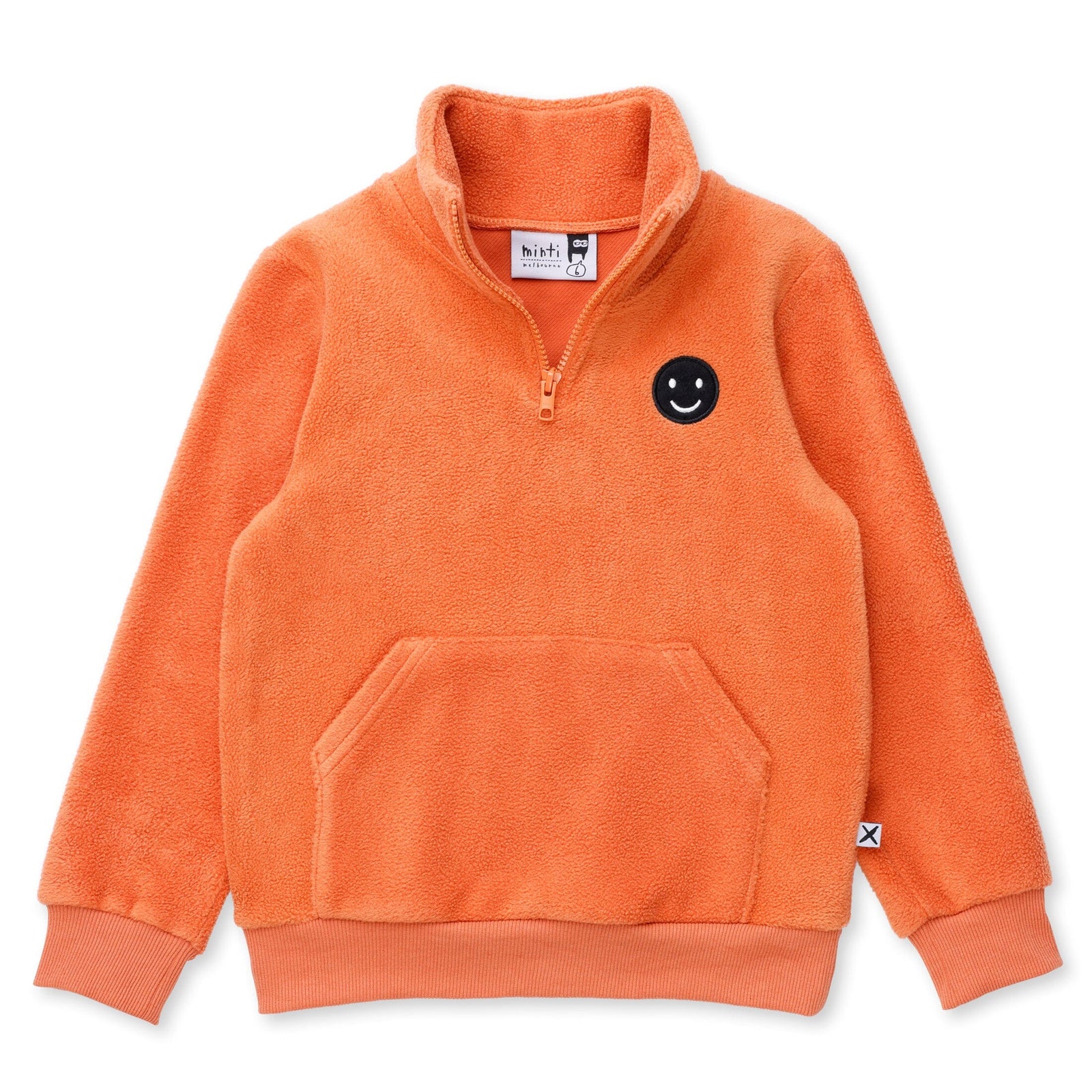 Teddy Half Zip Crew