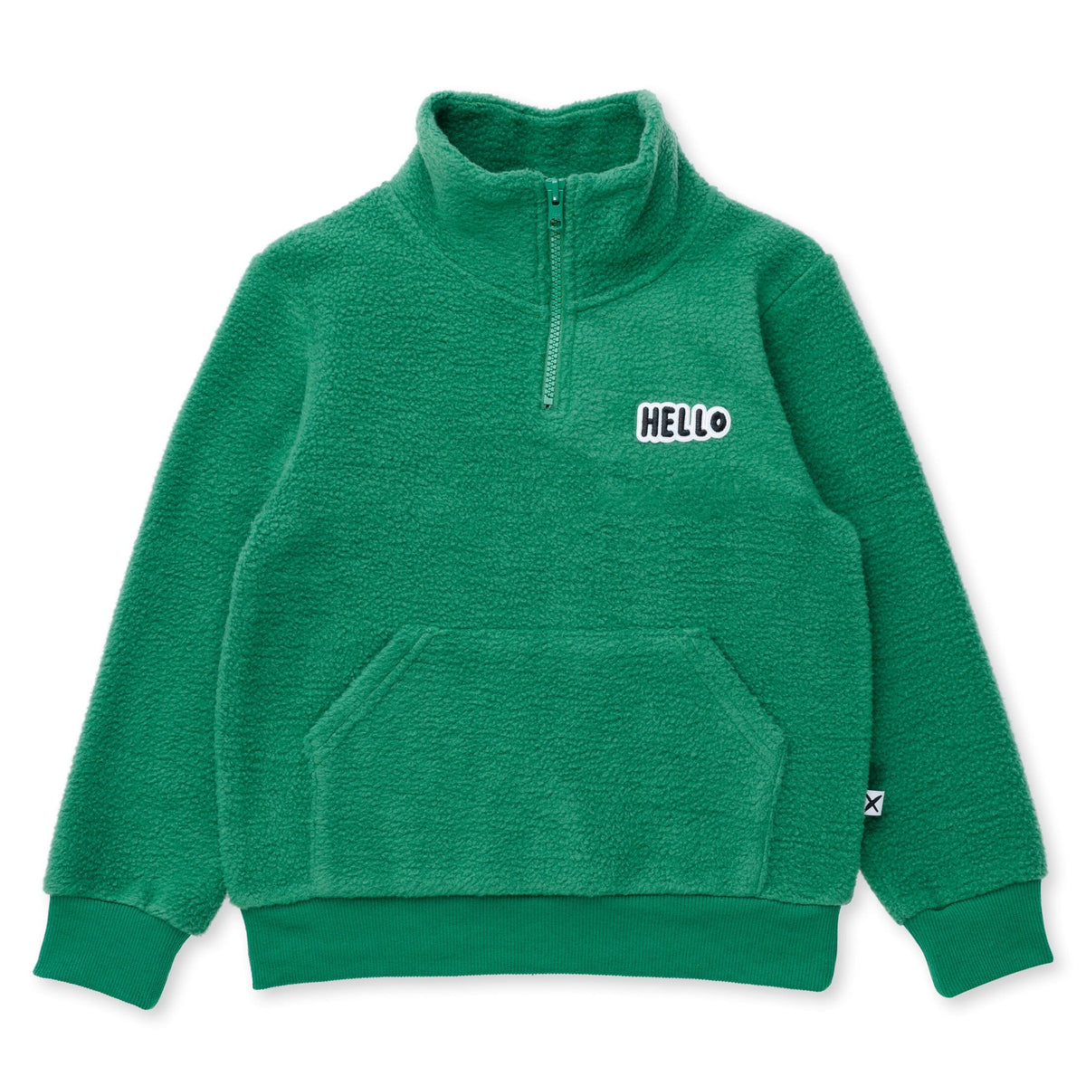 Teddy Half Zip Crew
