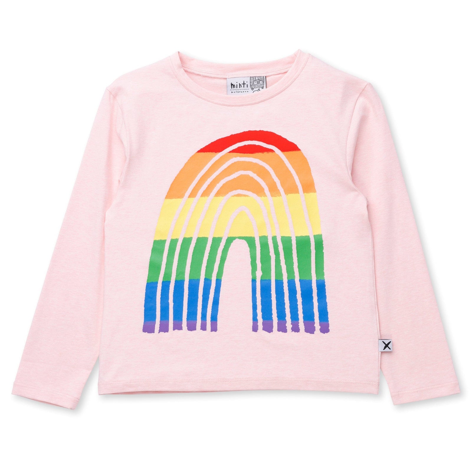 Stripey Rainbow Tee