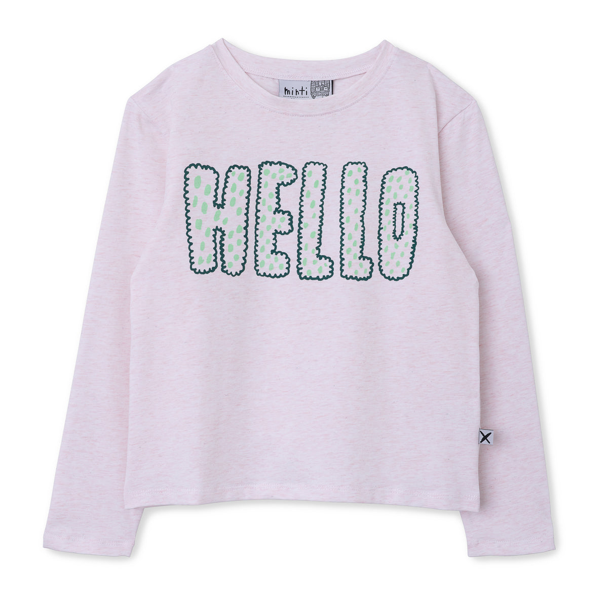 Minti Spotty Hello Tee