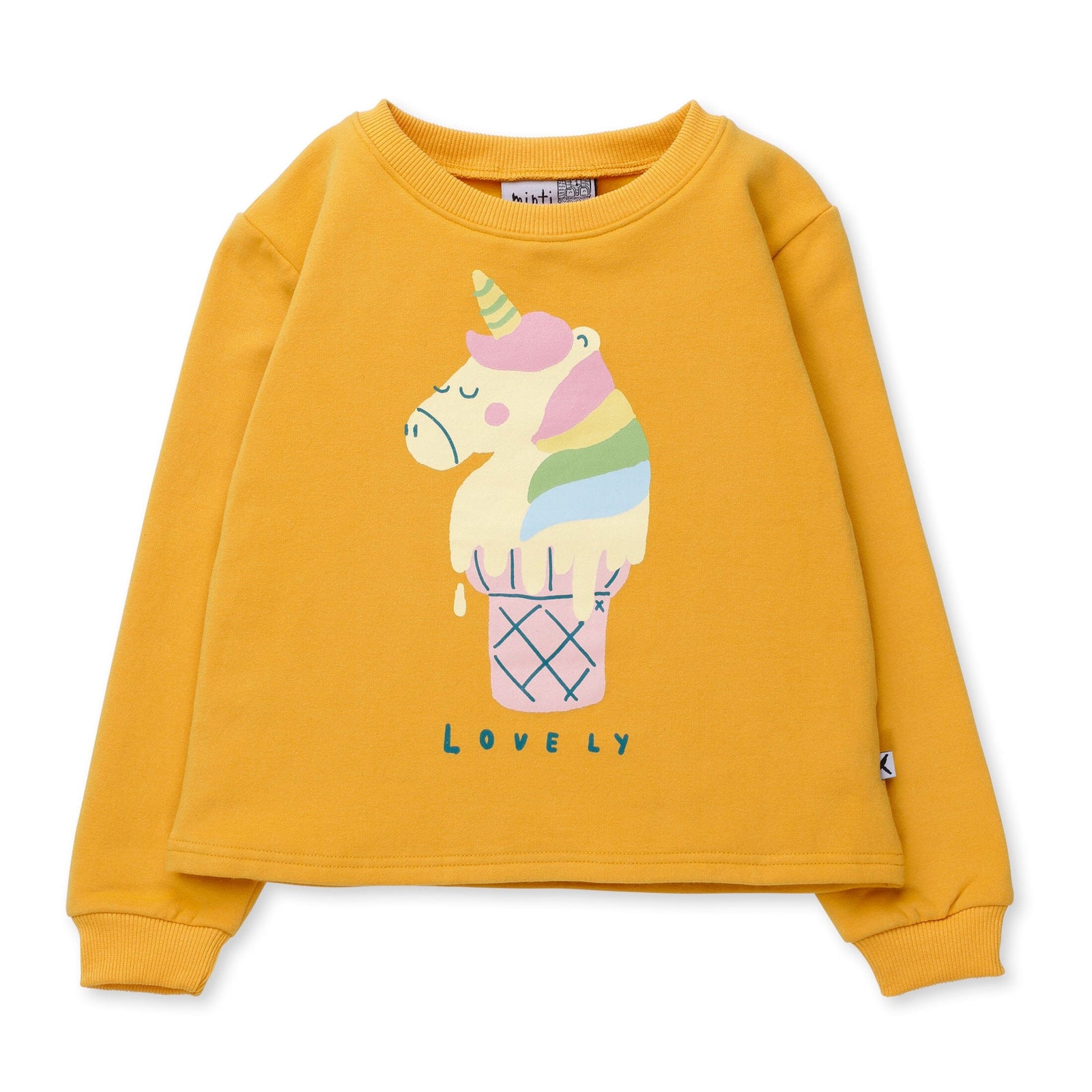 Unicorn Icecream Furry Crew (Mustard)