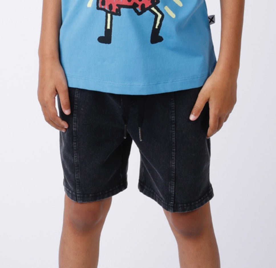 Minti Blasted Duo Block Short