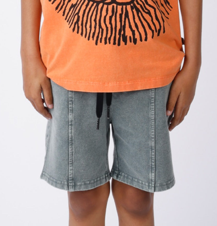 Minti Blasted Duo Block Short