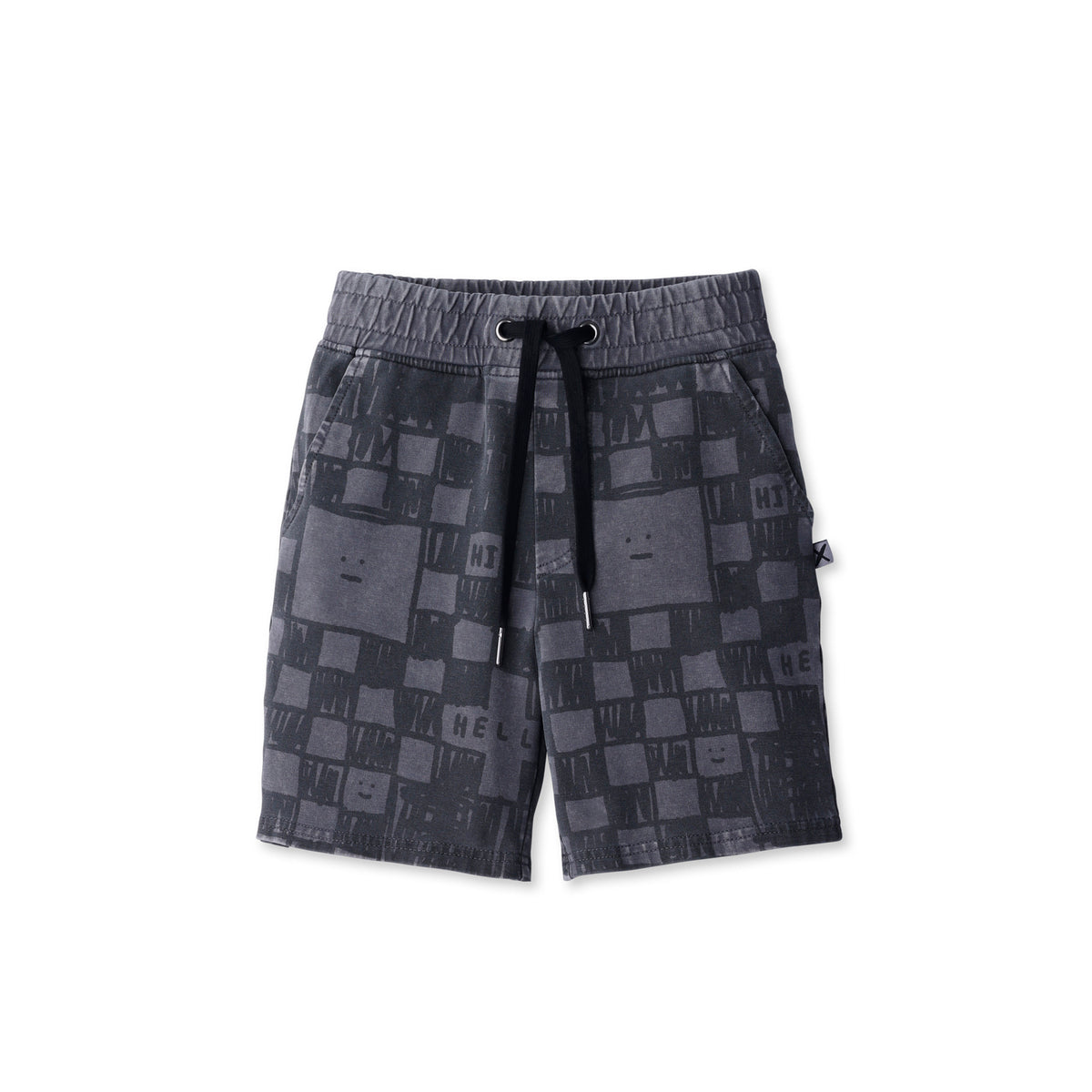 Minti Sketchy Grid Short