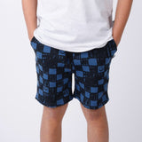 Minti Sketchy Grid Short