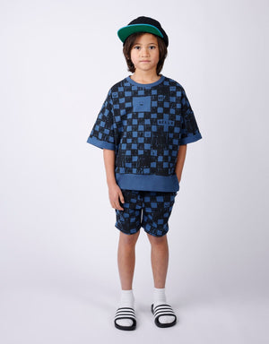 Minti Sketchy Grid Short