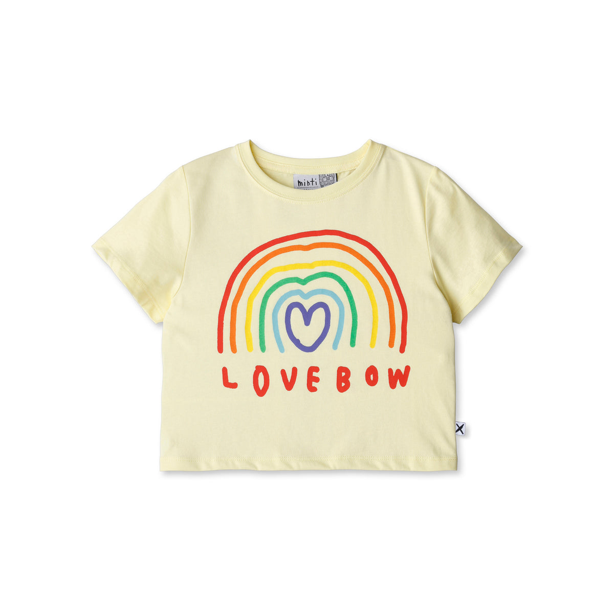 Minti Love-Bow Cropped Tee
