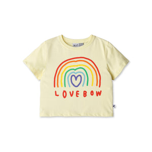 Minti Love-Bow Cropped Tee
