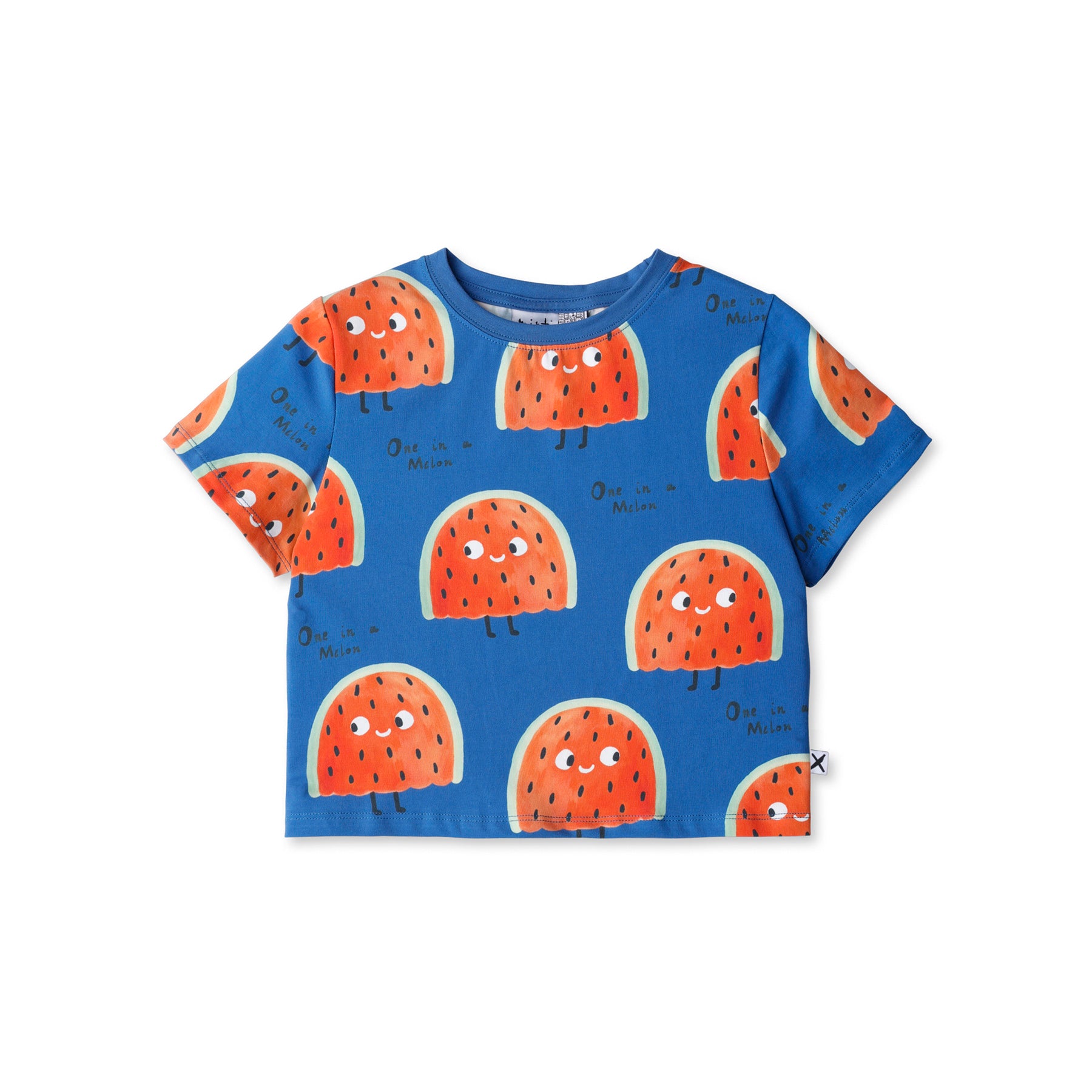 Minti One In A Melon Cropped Tee