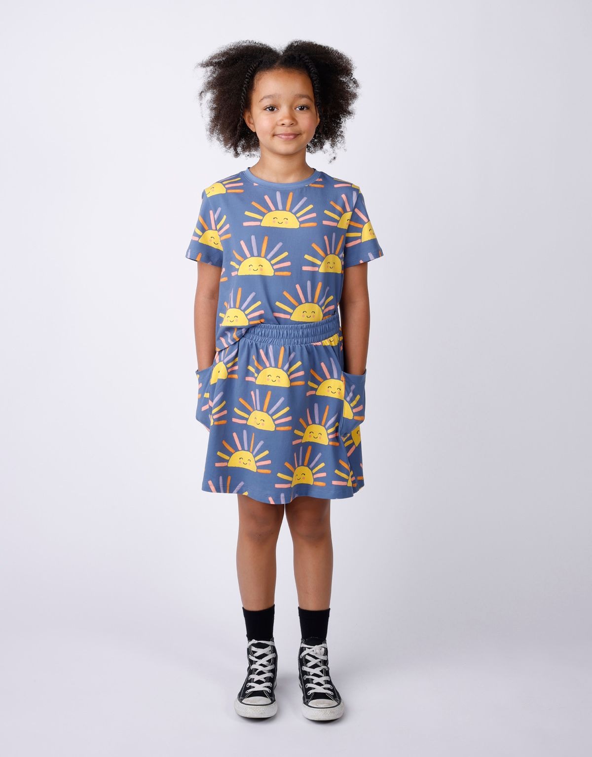 Minti Happy Sunrise Cropped Tee