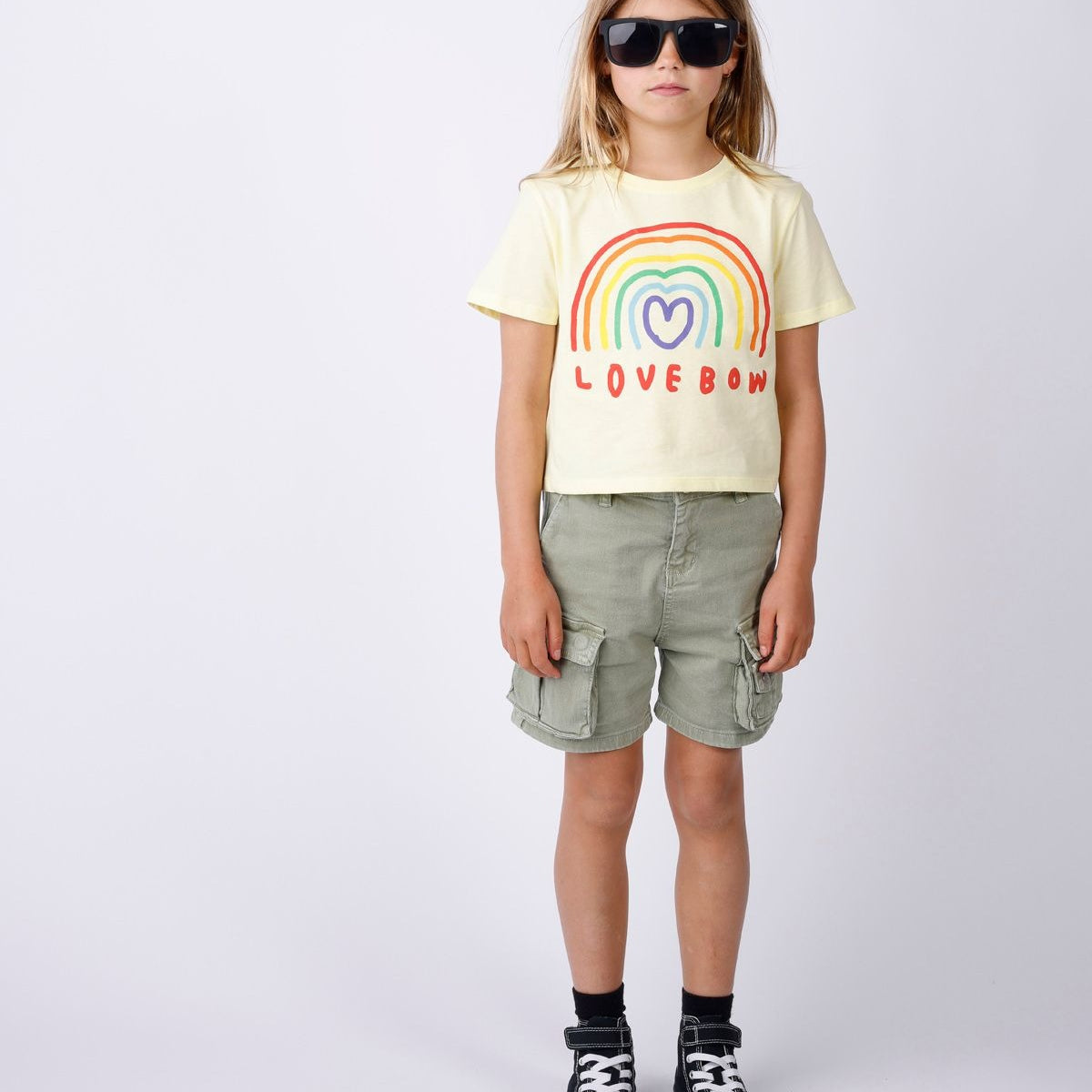 Minti Love-Bow Cropped Tee