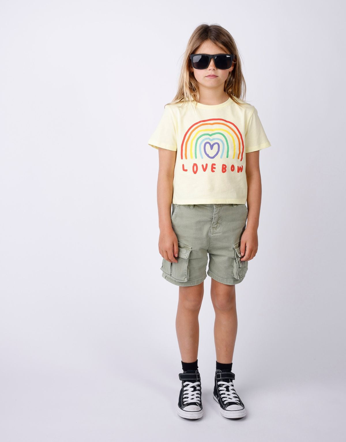 Minti Love-Bow Cropped Tee