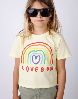 Minti Love-Bow Cropped Tee